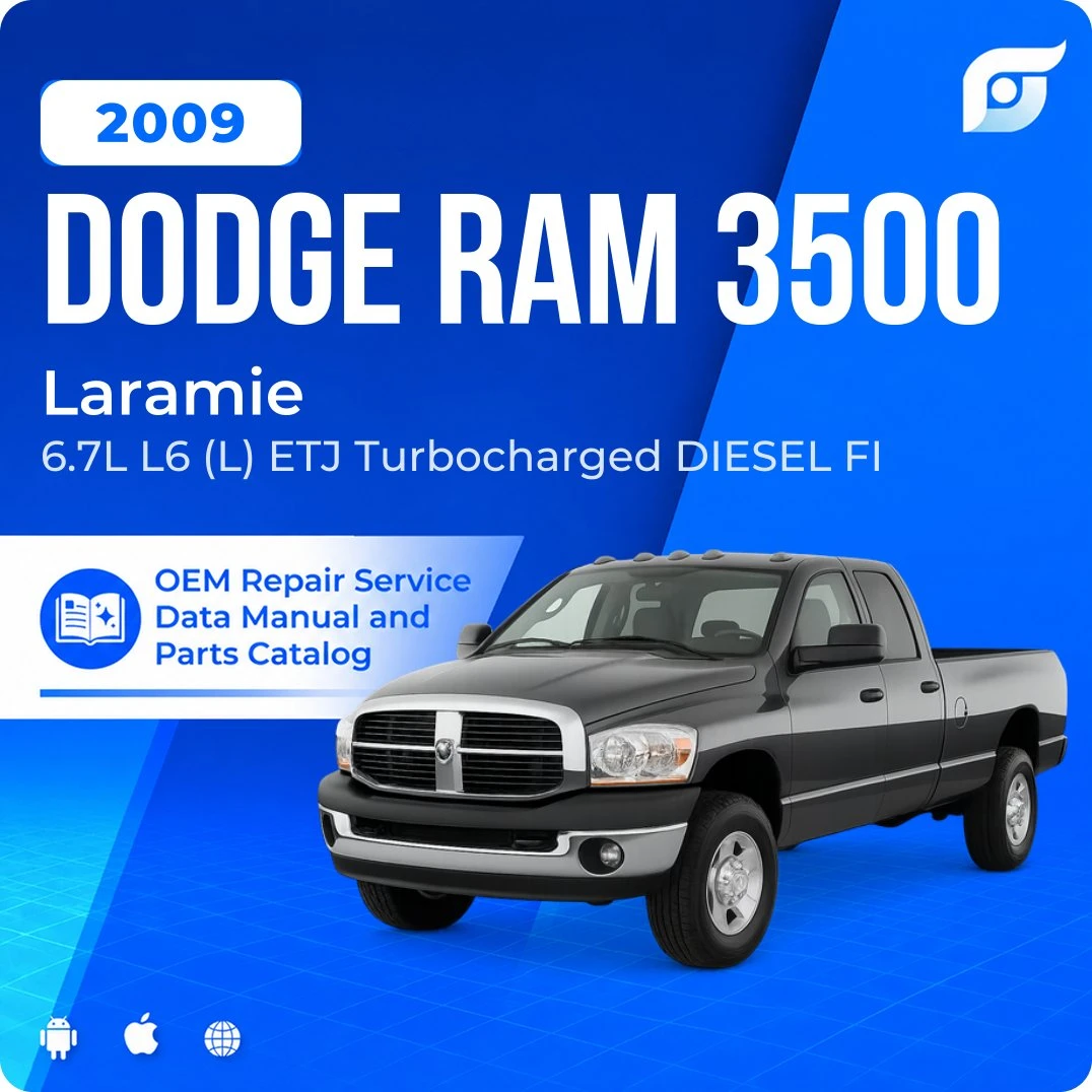 2009 Dodge Ram 3500 Laramie - OEM Repair Service Manual