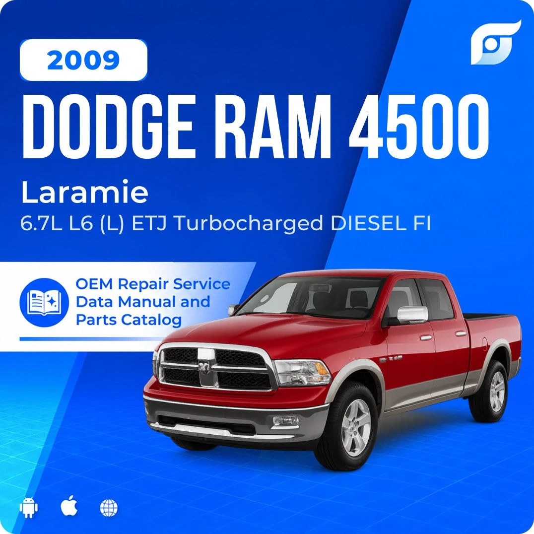 2009 Dodge Ram 4500 Laramie - OEM Repair Service Manual