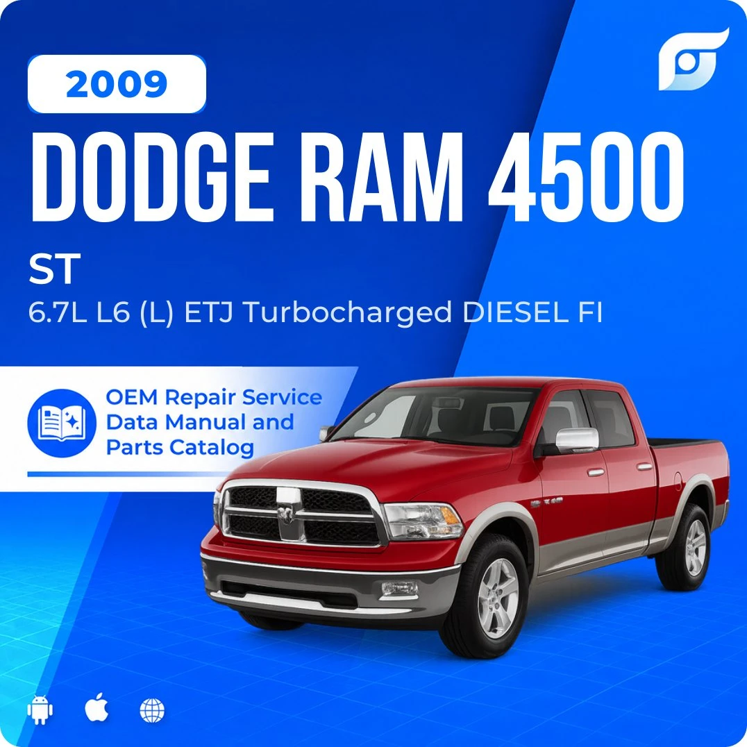 2009 Dodge Ram 4500 ST - OEM Repair Service Manual