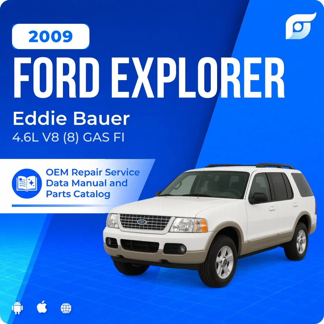 2009 Ford Explorer Eddie Bauer - OEM Repair Service Manual