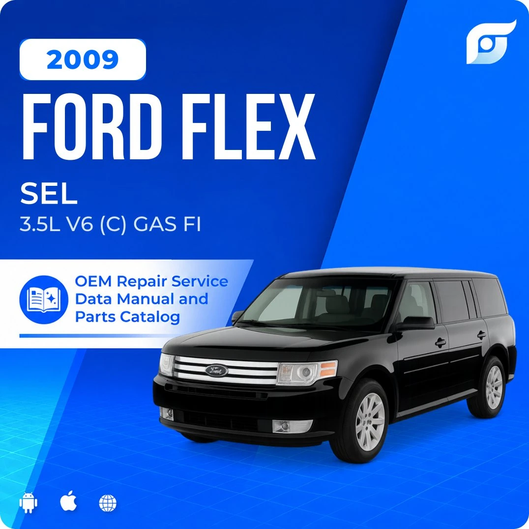 2009 Ford Flex SEL - OEM Repair Service Manual