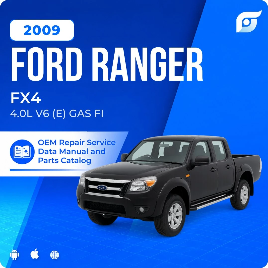 2009 Ford Ranger FX4 - OEM Repair Service Manual