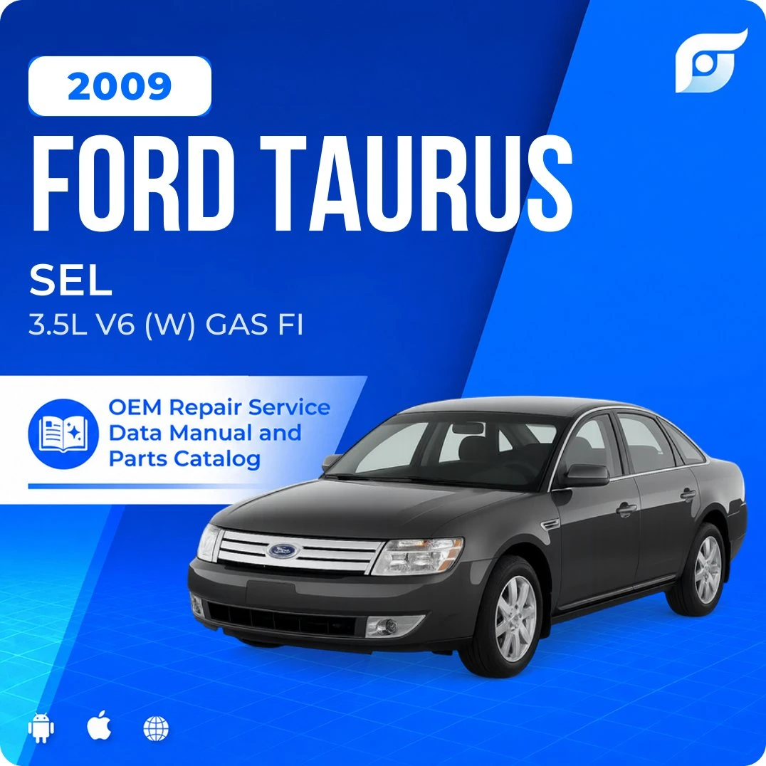 2009 Ford Taurus SEL - OEM Repair Service Manual