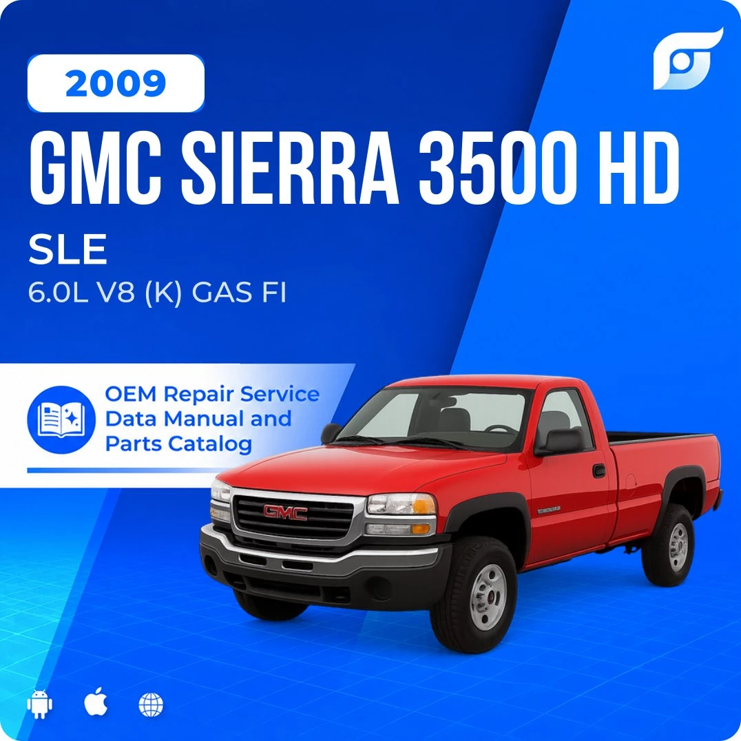 2009 GMC Sierra 3500 HD SLE - OEM Repair Service Manual