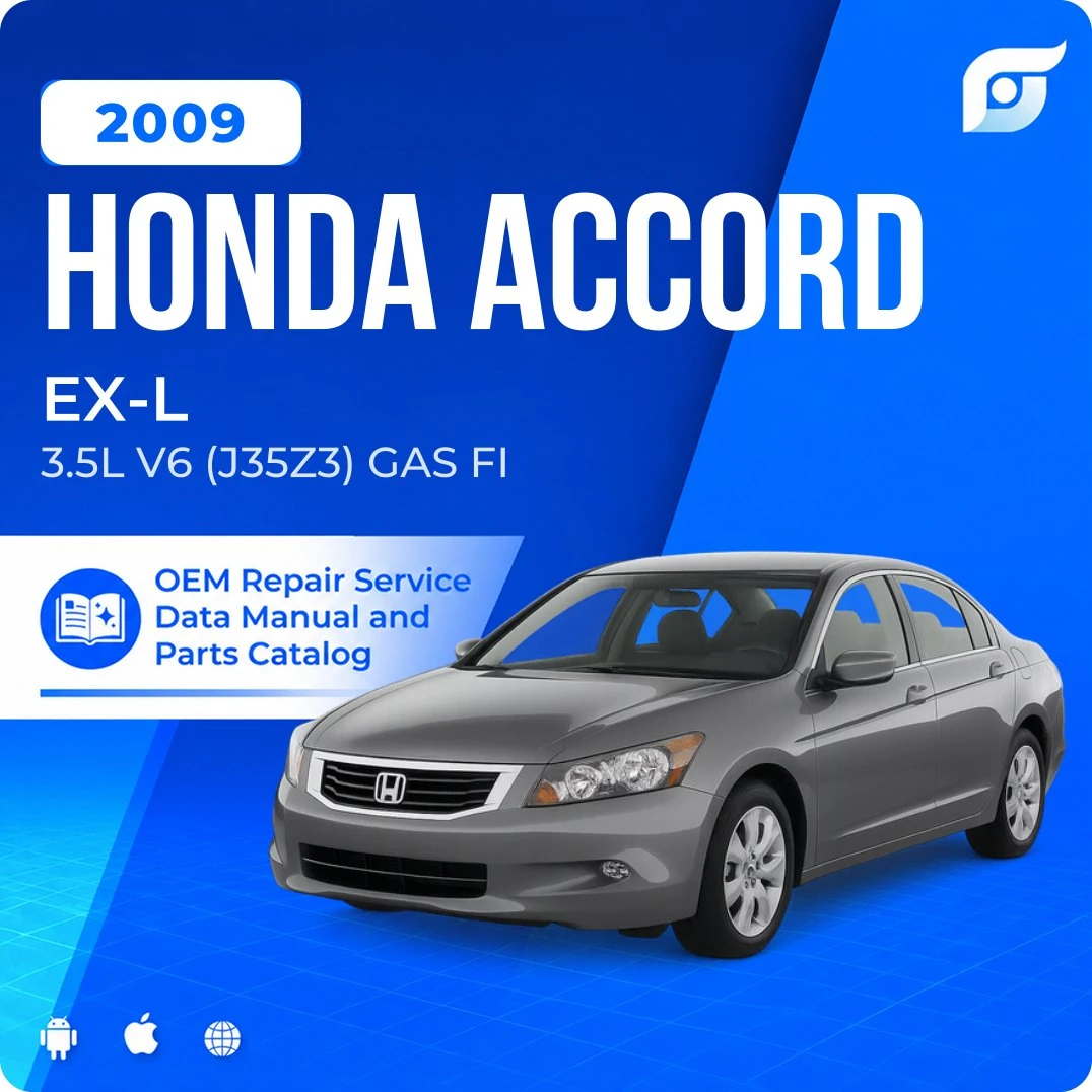 2009 Honda Accord EX-L - OEM Repair Service Manual