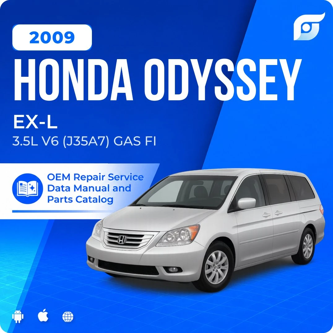 2009 Honda Odyssey EX-L - OEM Repair Service Manual