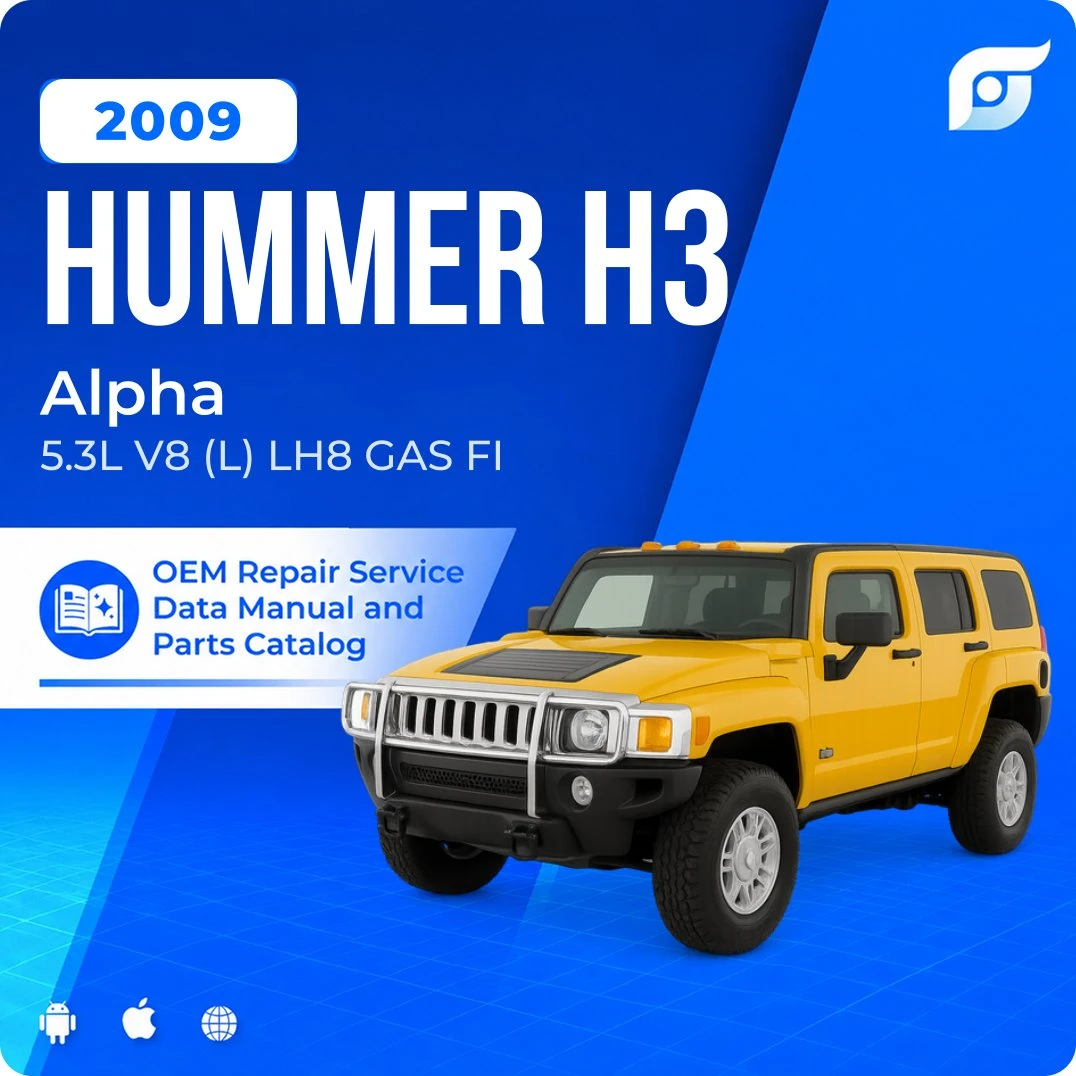 2009 Hummer H3 Alpha - OEM Repair Service Manual