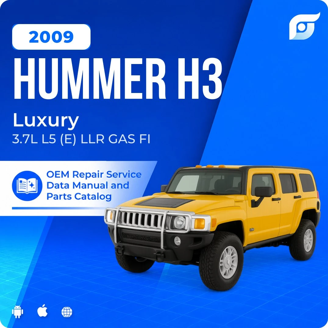 2009 Hummer H3 Luxury - OEM Repair Service Manual