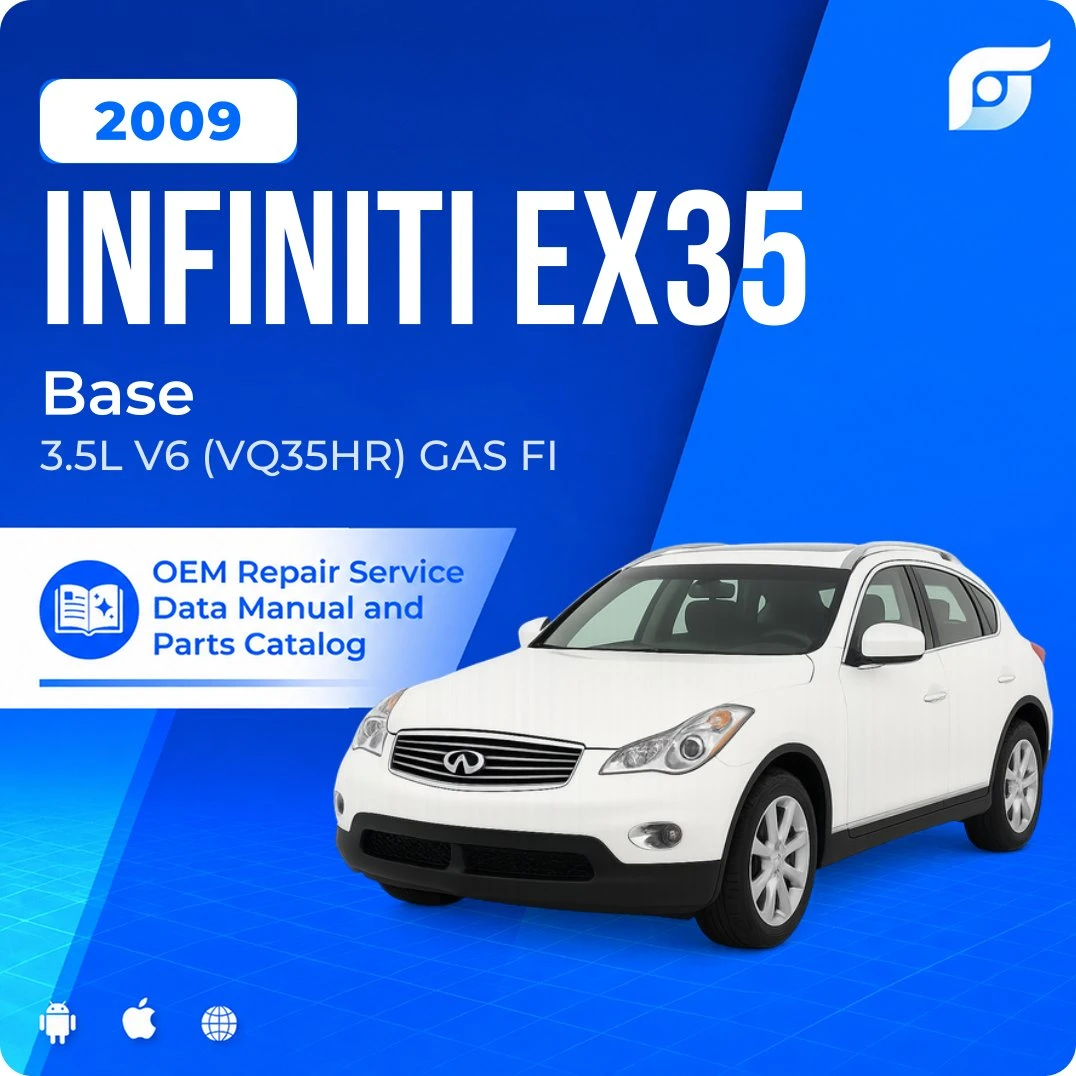 2009 INFINITI EX35 Base - OEM Repair Service Manual