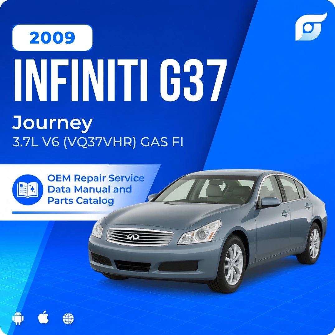 2009 INFINITI G37 Journey - OEM Repair Service Manual