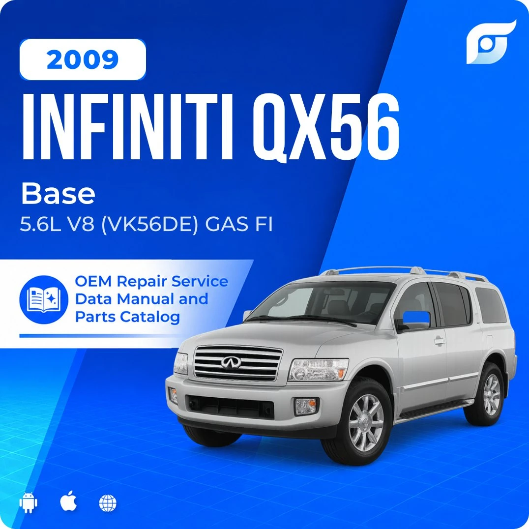2009 INFINITI QX56 Base - OEM Repair Service Manual