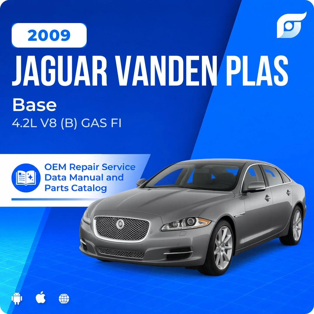 2009 Jaguar Vanden Plas Base - OEM Repair Service Manual