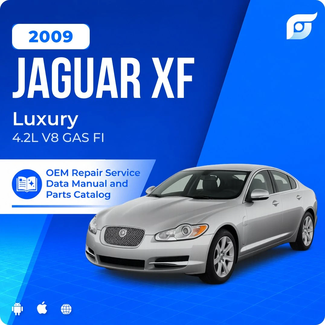 2009 Jaguar XF Luxury - OEM Repair Service Manual