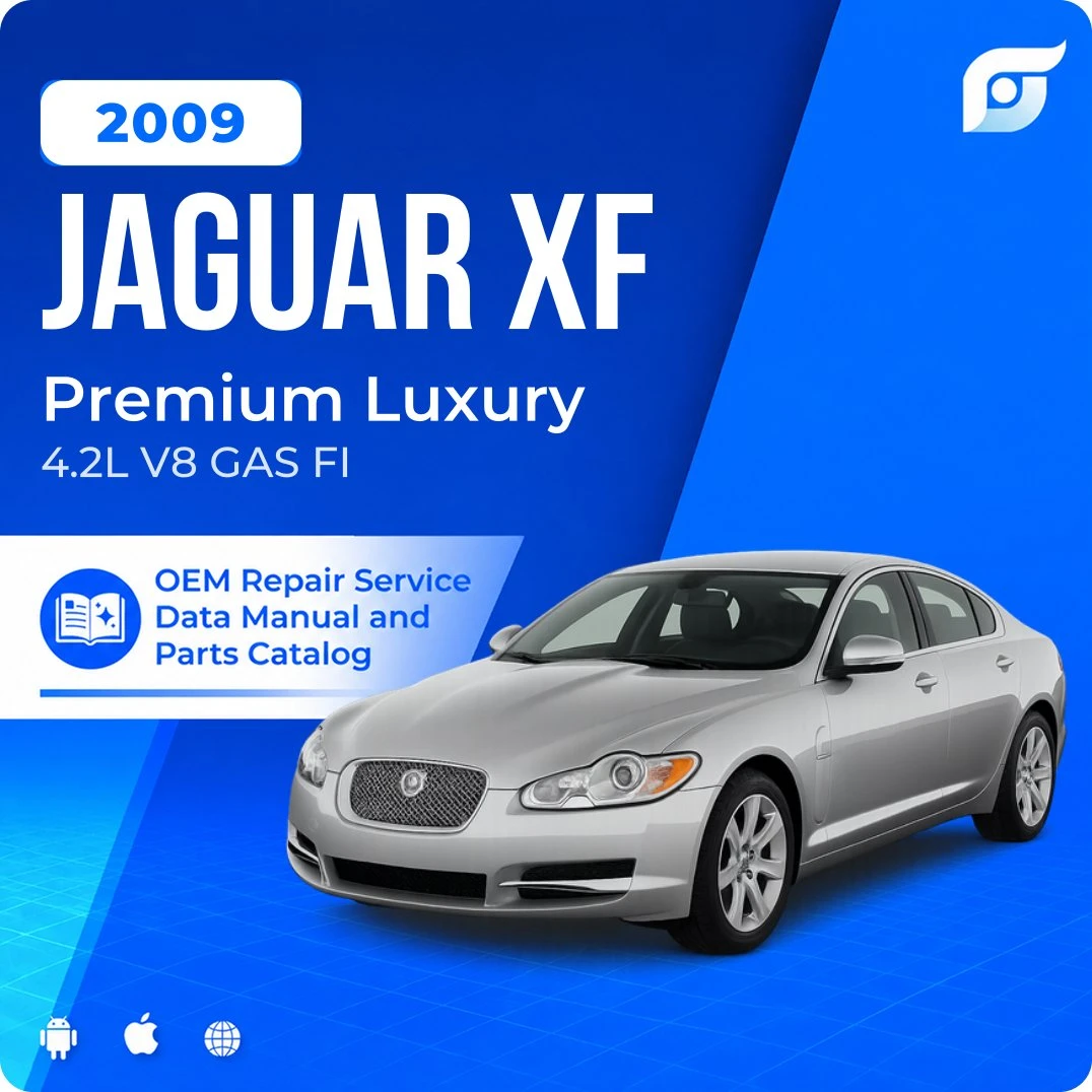 2009 Jaguar XF Premium Luxury - OEM Repair Service Manual