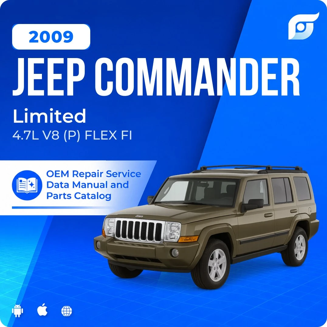 2009 Jeep Commander Limited - OEM Repair Service Manual
