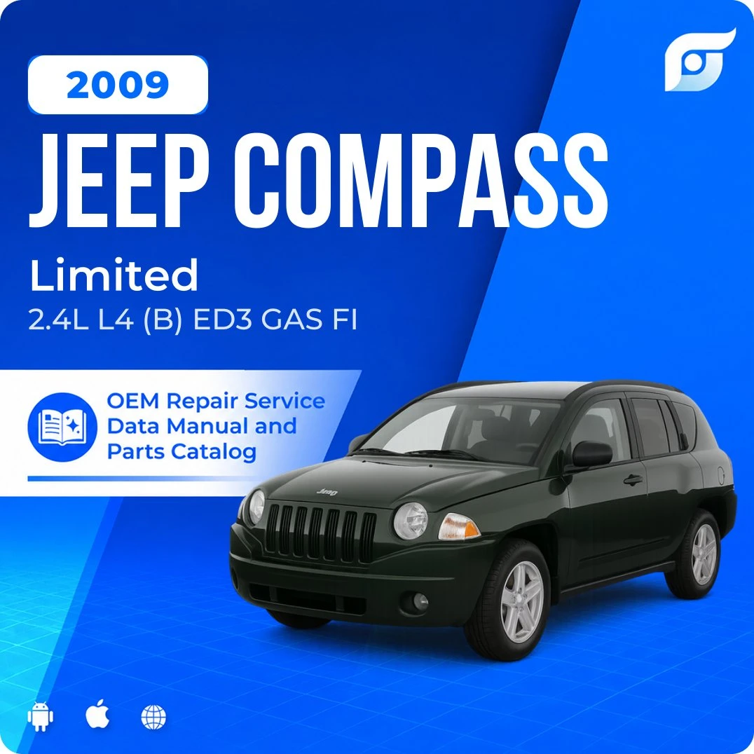 2009 Jeep Compass Limited - OEM Repair Service Manual