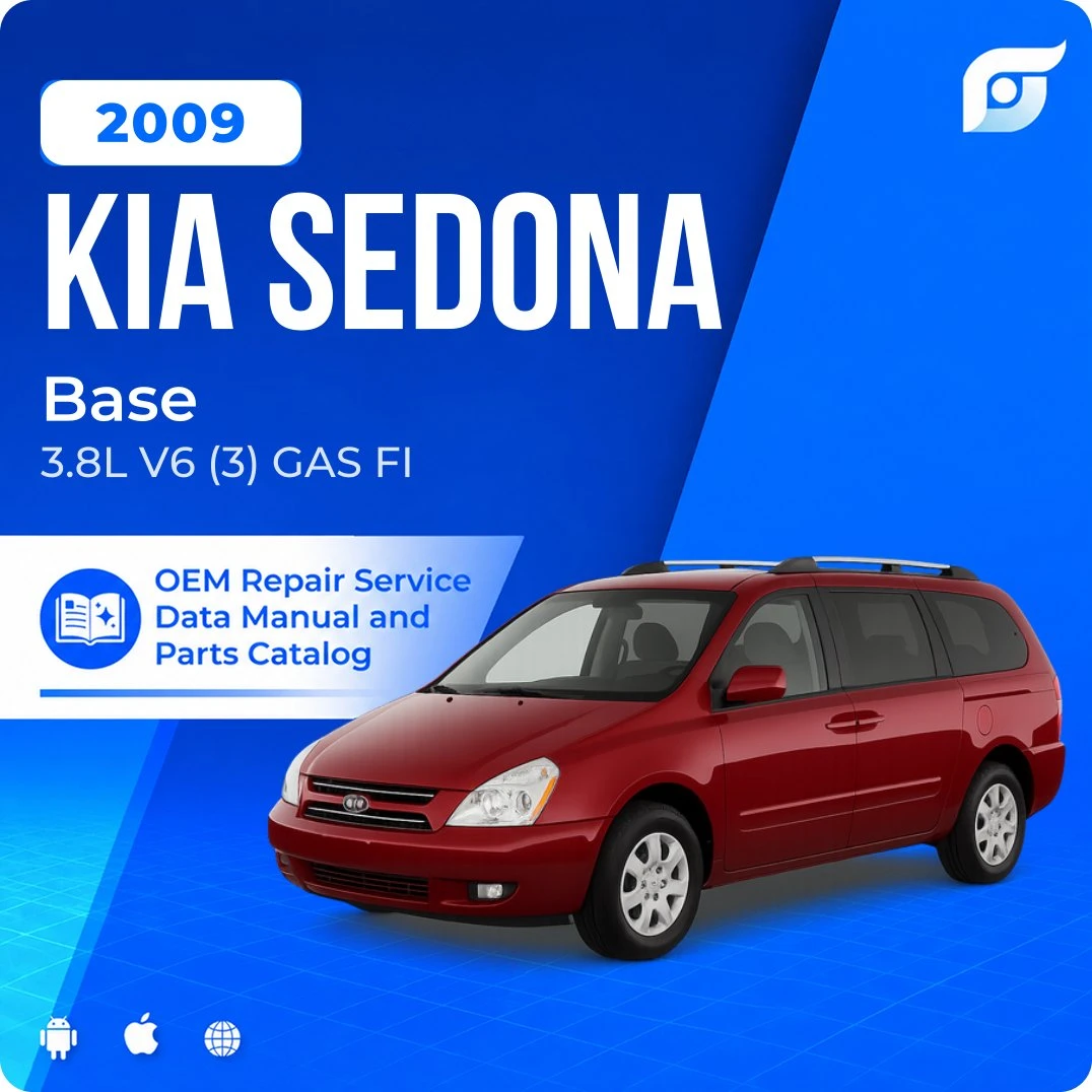 2009 Kia Sedona Base - OEM Repair Service Manual