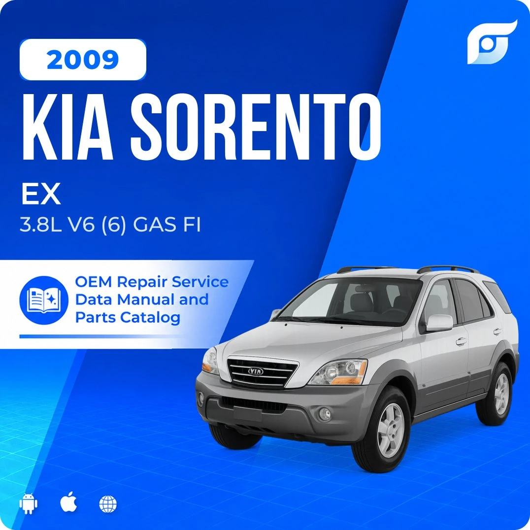 2009 Kia Sorento EX - OEM Repair Service Manual