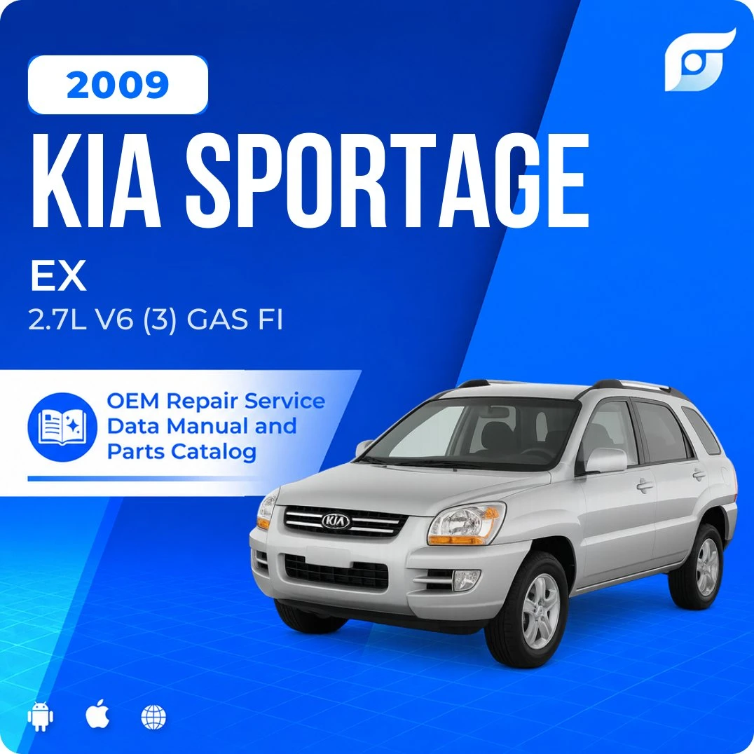 2009 Kia Sportage EX - OEM Repair Service Manual