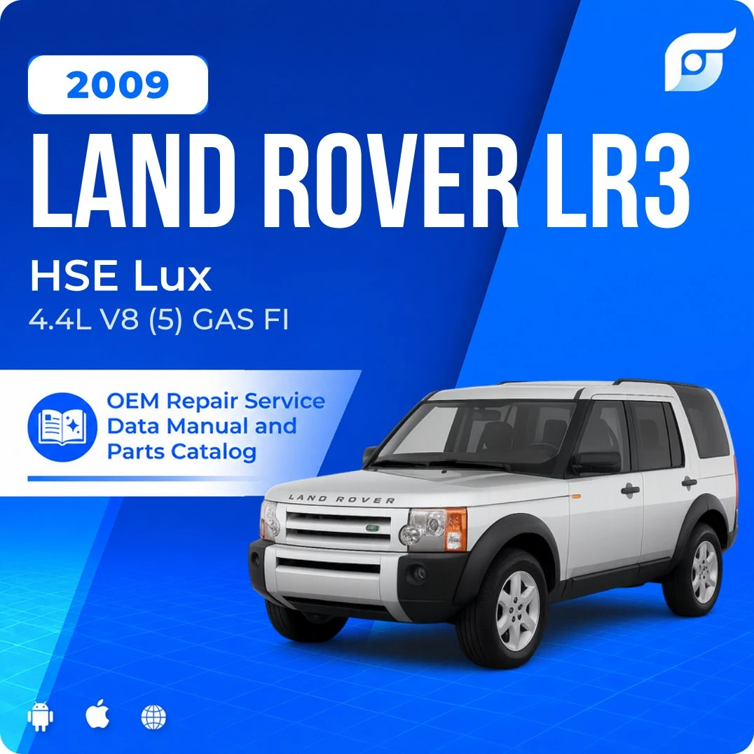 2009 Land Rover LR3 HSE Lux - OEM Repair Service Manual