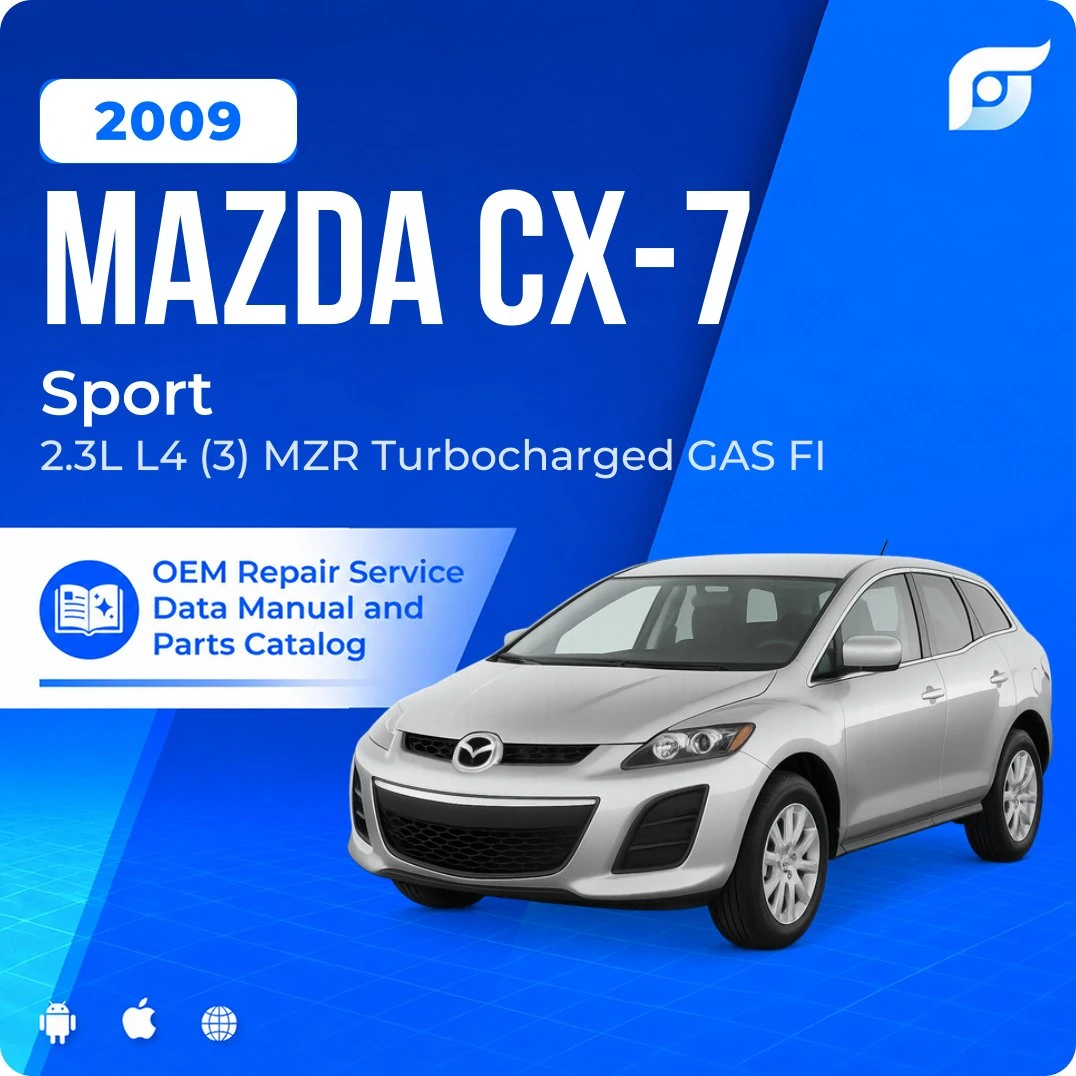 2009 Mazda CX-7 Sport - OEM Repair Service Manual