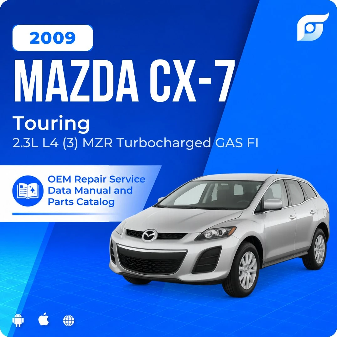 2009 Mazda CX-7 Touring - OEM Repair Service Manual