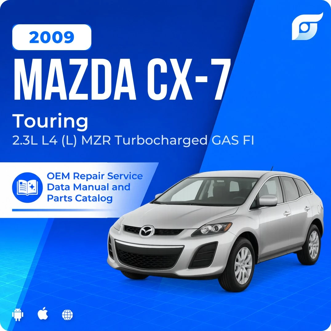 2009 Mazda CX-7 Touring - OEM Repair Service Manual
