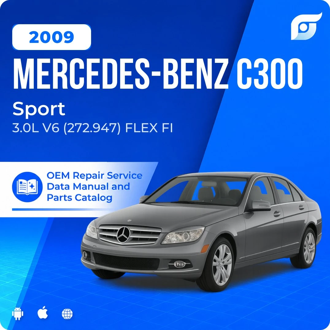 2009 Mercedes-Benz C300 Sport - OEM Repair Service Manual