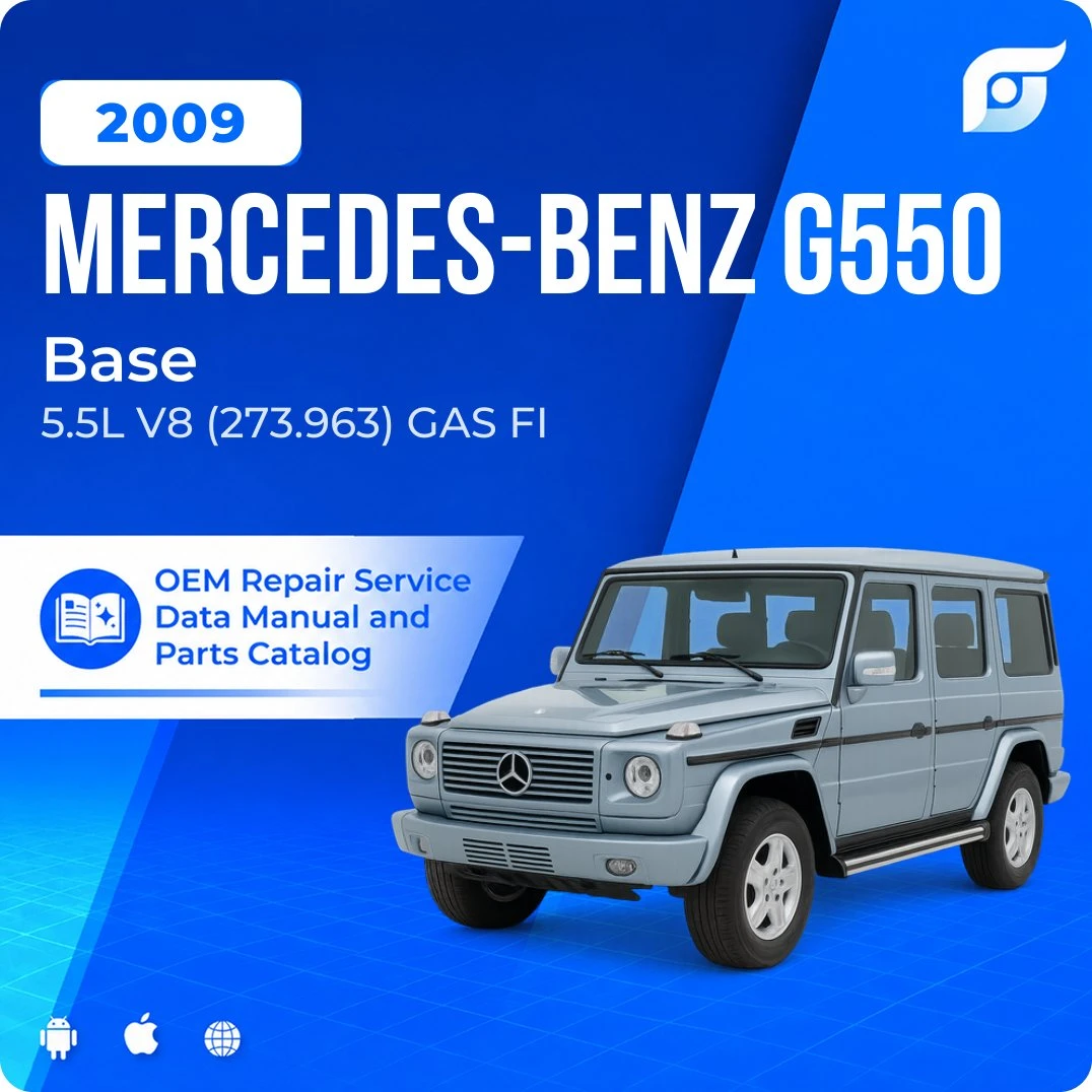 2009 Mercedes-Benz G550 Base - OEM Repair Service Manual