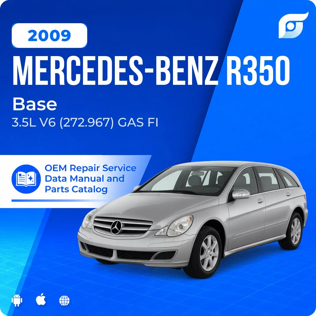 2009 Mercedes-Benz R350 Base - OEM Repair Service Manual