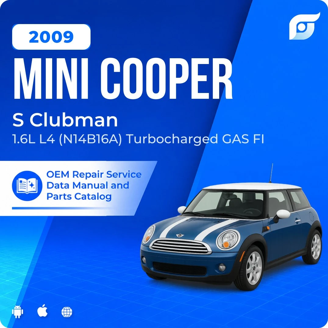 2009 Mini Cooper S Clubman - OEM Repair Service Manual