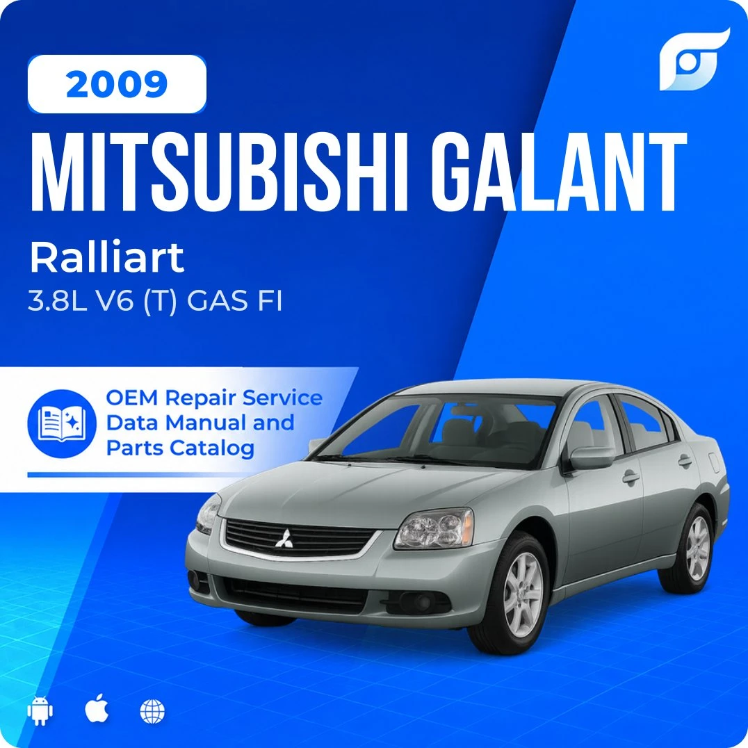2009 Mitsubishi Galant Ralliart - OEM Repair Service Manual