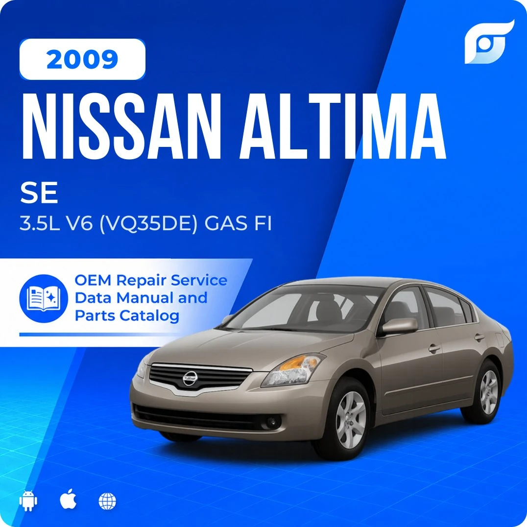2009 Nissan Altima SE - OEM Repair Service Manual