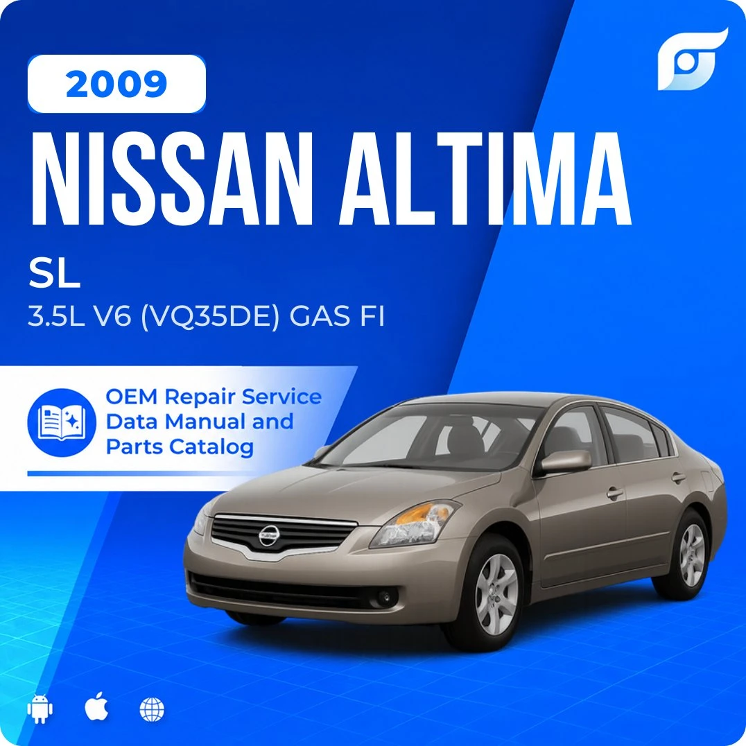 2009 Nissan Altima SL - OEM Repair Service Manual