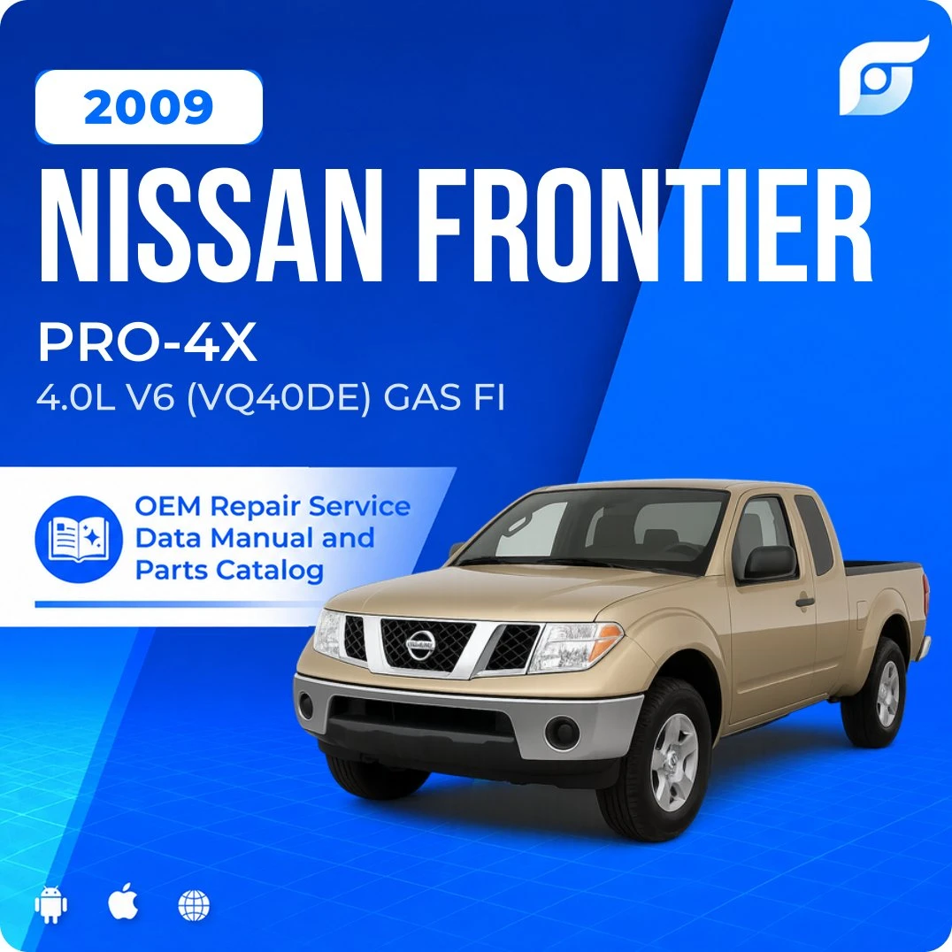 2009 Nissan Frontier PRO-4X - OEM Repair Service Manual