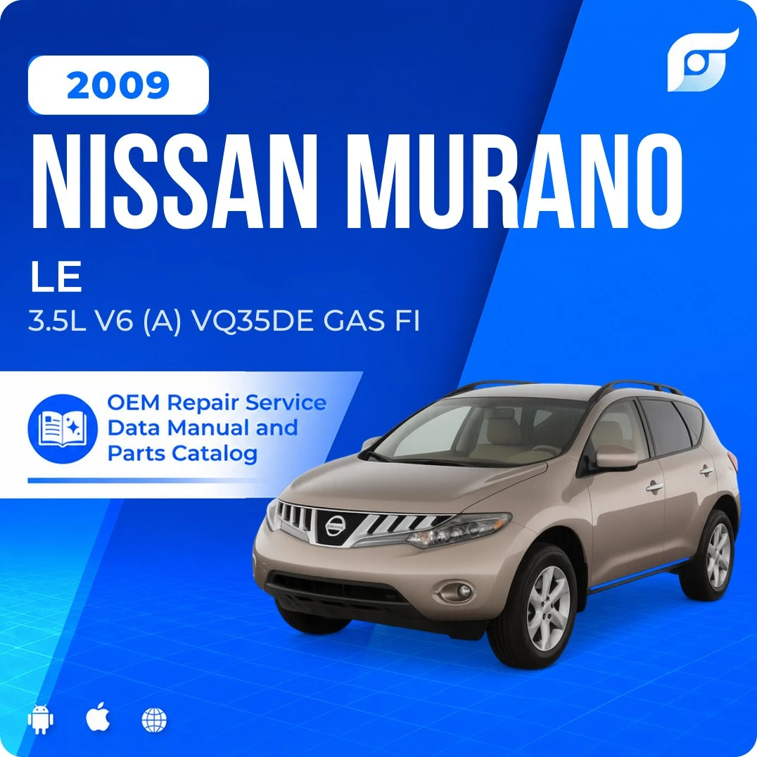 2009 Nissan Murano LE - OEM Repair Service Manual