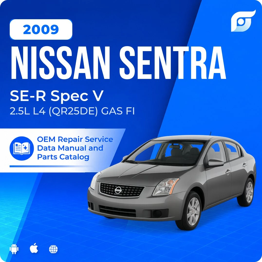 2009 Nissan Sentra SE-R Spec V - OEM Repair Service Manual
