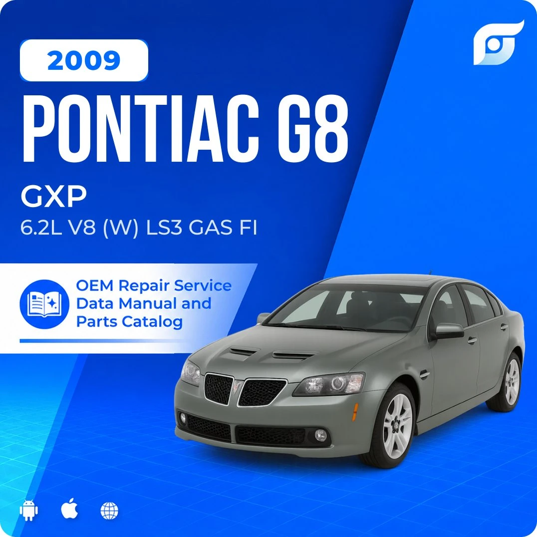 2009 Pontiac G8 GXP - OEM Repair Service Manual