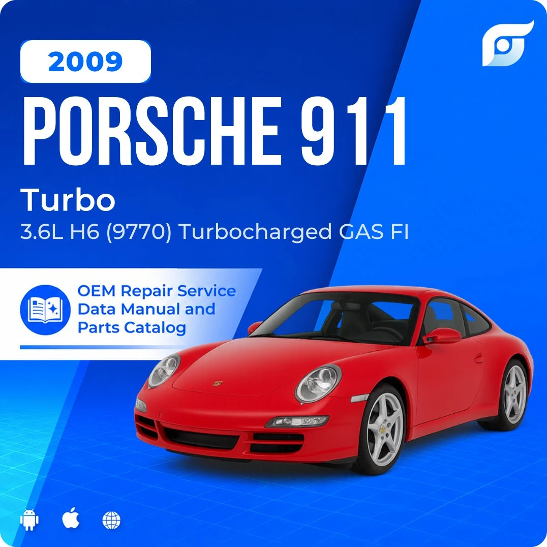 2009 Porsche 911 Turbo - OEM Repair Service Manual