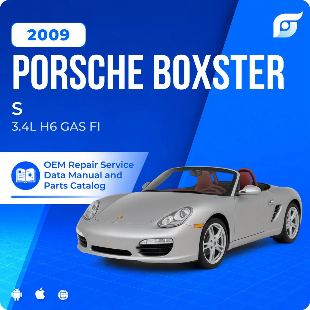 2009 Porsche Boxster S - OEM Repair Service Manual