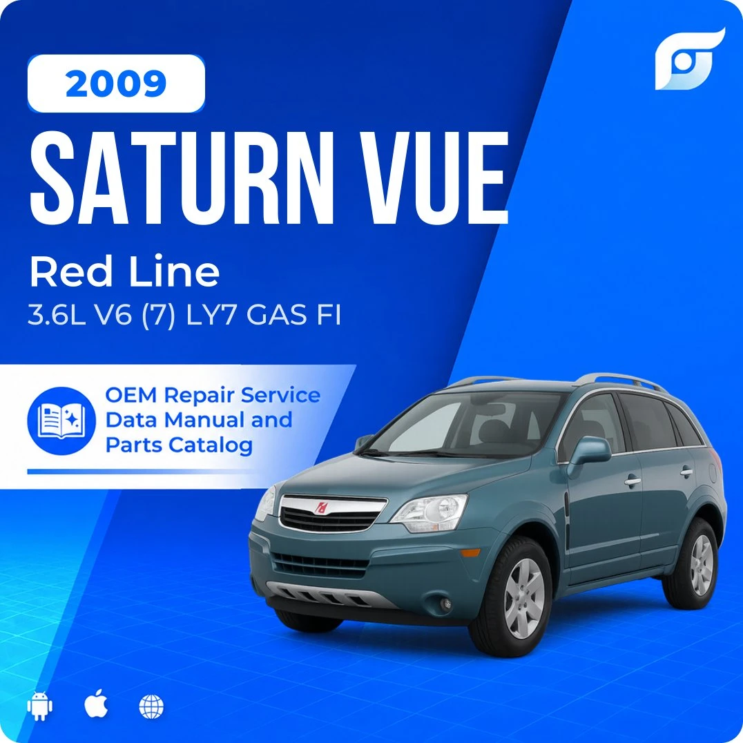 2009 Saturn Vue Red Line - OEM Repair Service Manual