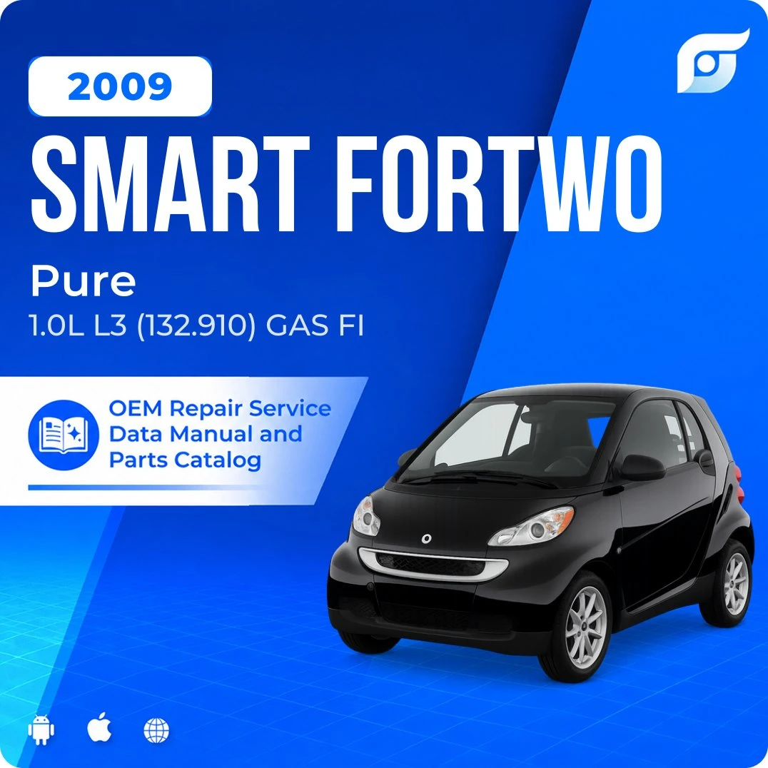 2009 Smart Fortwo Pure - OEM Repair Service Manual