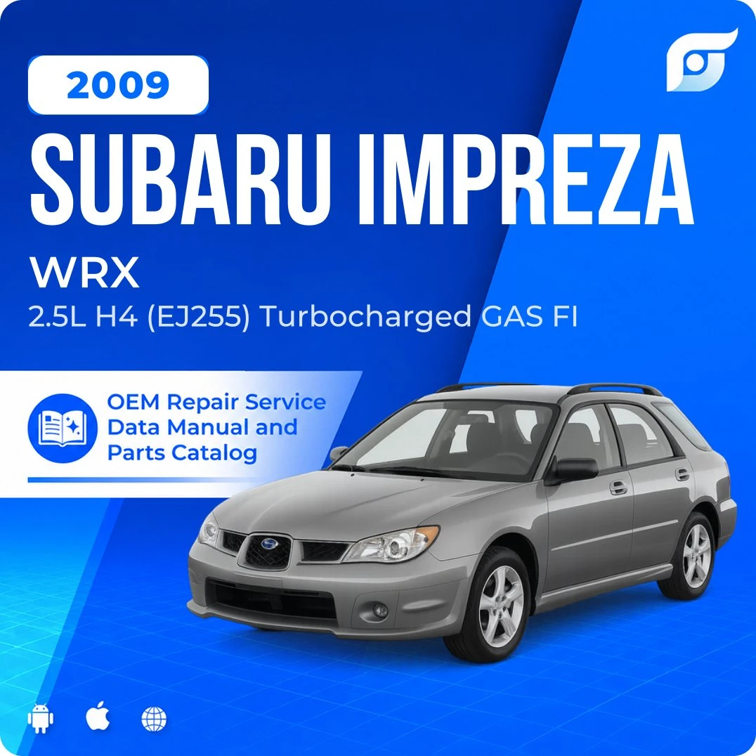 2009 Subaru Impreza WRX - OEM Repair Service Manual
