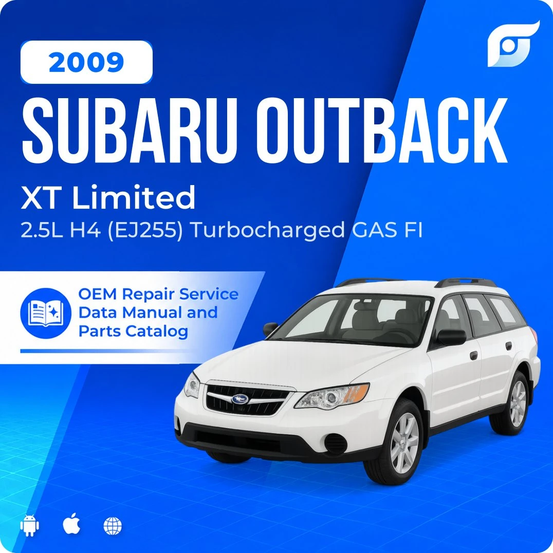 2009 Subaru Outback XT Limited - OEM Repair Service Manual