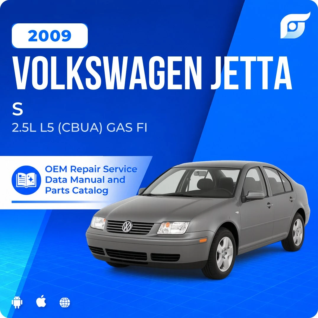 2009 Volkswagen Jetta S - OEM Repair Service Manual
