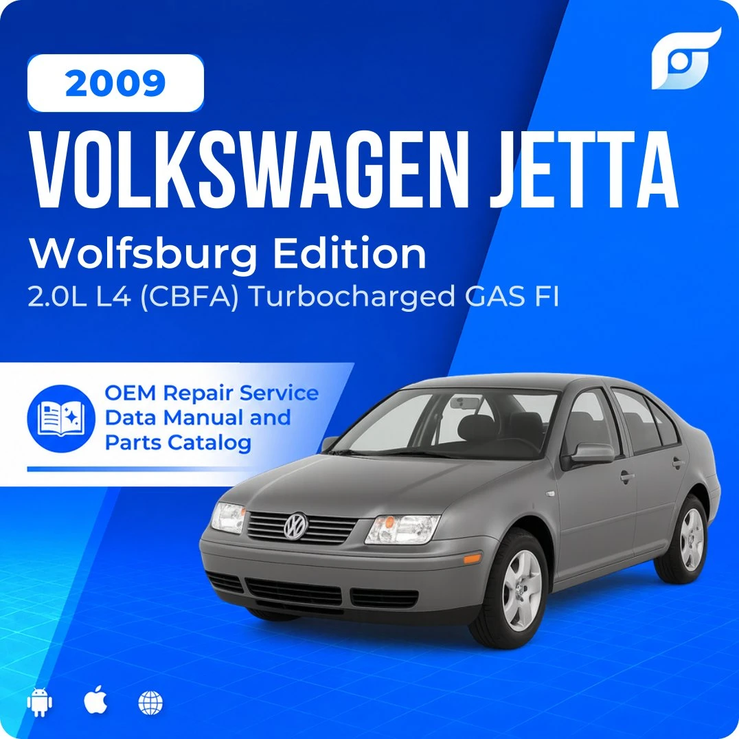 2009 Volkswagen Jetta Wolfsburg Edition - OEM Repair Service Manual