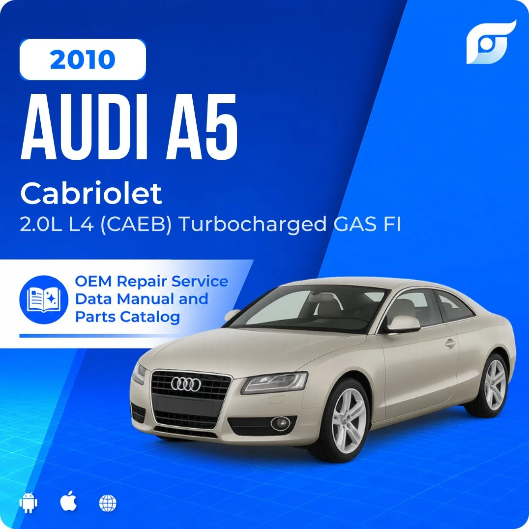 2010 Audi A5 Cabriolet - OEM Repair Service Manual