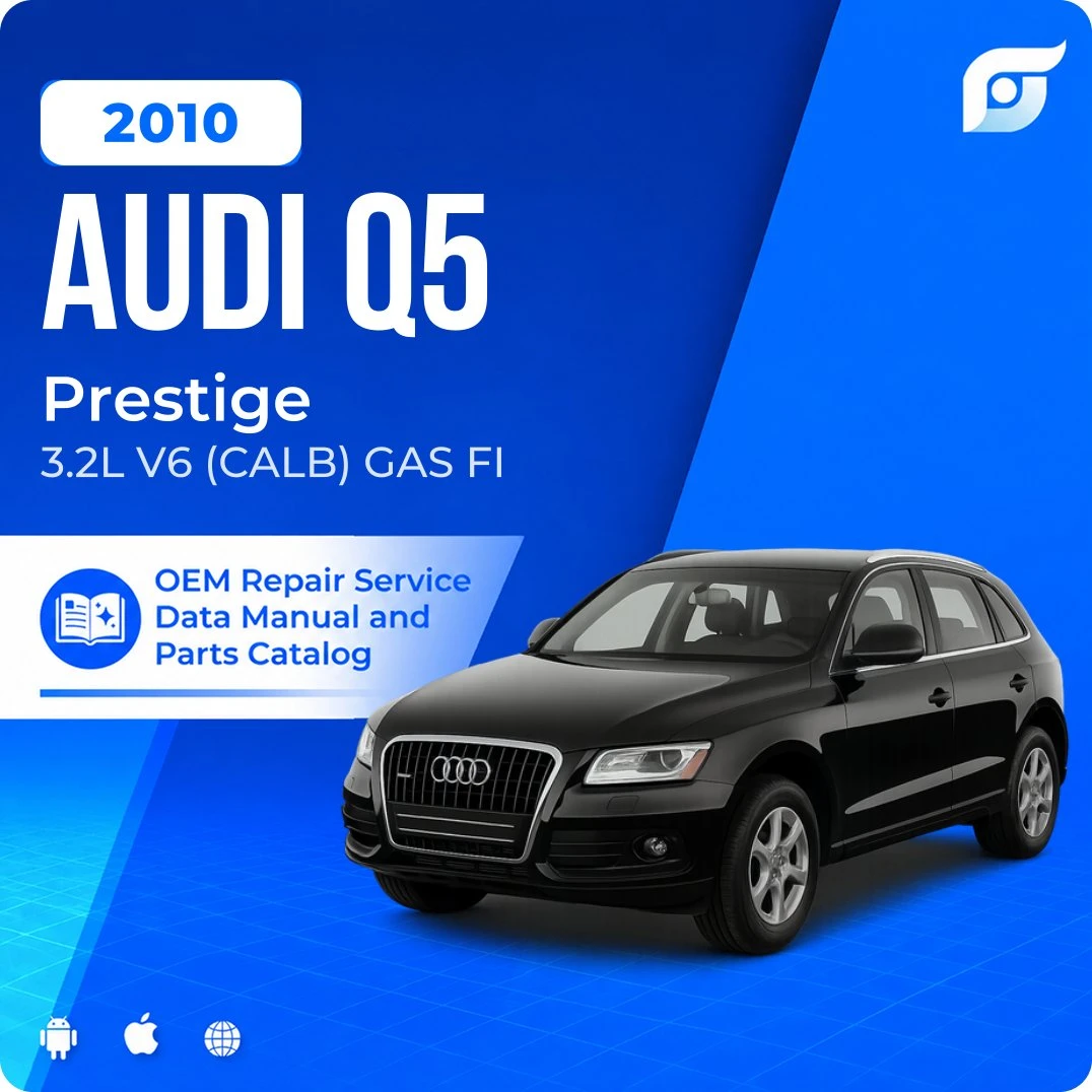2010 Audi Q5 Prestige - OEM Repair Service Manual