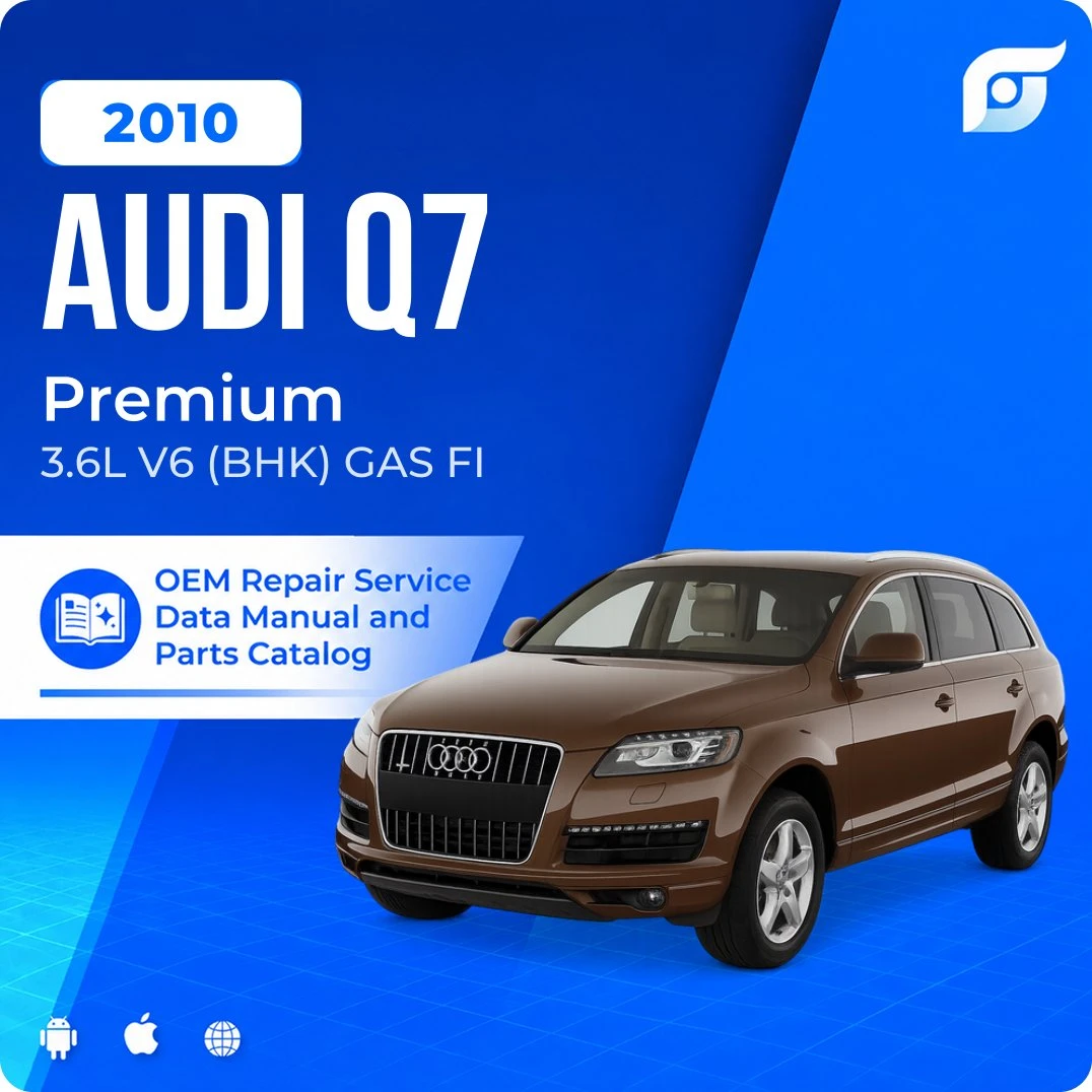 2010 Audi Q7 Premium - OEM Repair Service Manual