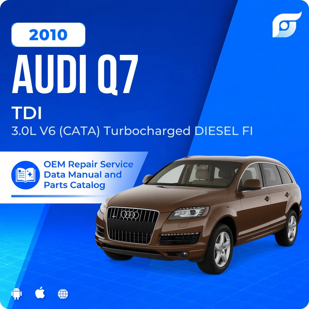 2010 Audi Q7 TDI - OEM Repair Service Manual
